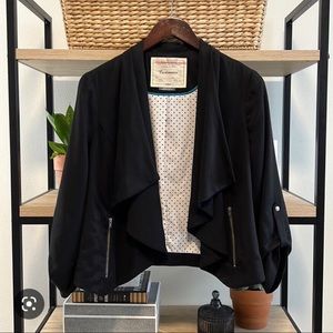 Cartonnier blazer with draped collar